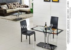 Transparent glass dining table Table