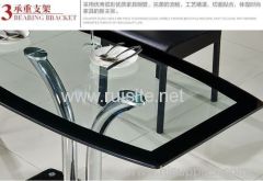 Transparent glass dining table Table