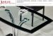 Transparent glass dining Table