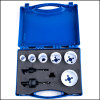 9pcs Bimetal Plumber's Hole Saw Kits 3/4:7/8&quot;,1-1/8&quot;, 1-1/2&quot;, 1-3/4&quot;, 2-1/4&quot;(19-22-29-38-44-57mm)