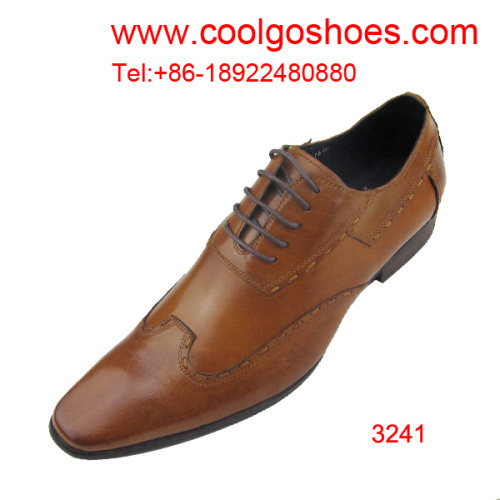 wholesale fashion design men leather shoes