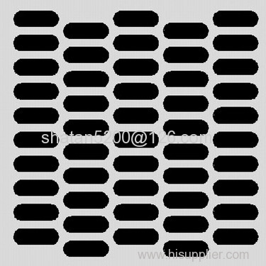 Perforated wire mesh of Slotted Hole(factory)