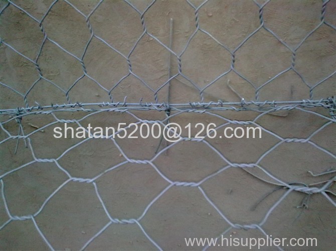 pvc coated gabion mesh/pvc coated gabion wire mes/gabion box pvc coated hexagonal wire mes