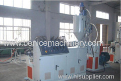 PE plastic pipe extrusion line for water pipe