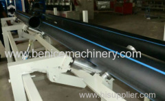 PE plastic pipe extrusion line for water pipe