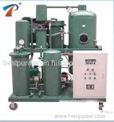 Multi-stage lube oil purifier system,degas,dewater,flash point,no pollution