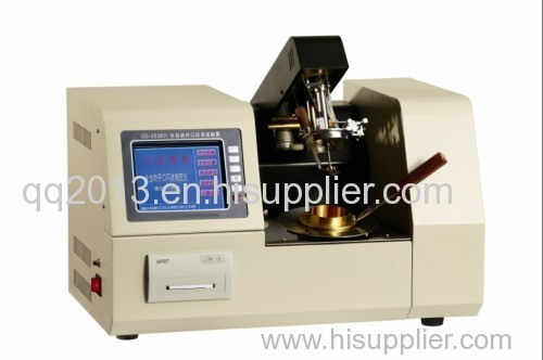 GD-3536D full--automatic ASTM D92 cleveland open cup flash point tester