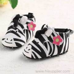 BS201411114hippopotamus printing baby shoes baby prewalker shoes