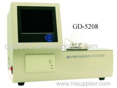 GD-5208A Closed Cup Flash Point Tester high temperature