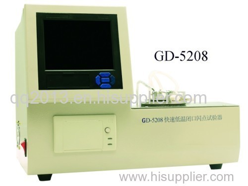 GD-5208A high temperature petroleum products Closed Cup Flash Point Tester