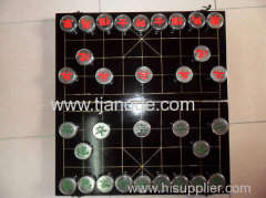 Titanium Chinese Chess for Business Gift
