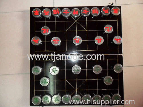 Titanium Chinese Chess for Business Gift