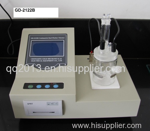 GD-2122B Full-automatic Oil Moisture content Tester(Coulometric Karl Fischer Titration Method)