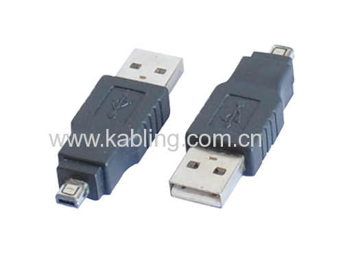 USB 2.0 Adapter AM to B Mini 4P