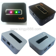 5200mah power bank 3g wifi router with rj45 port sim card slot