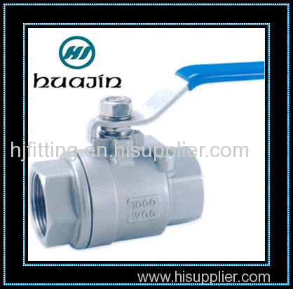 Stainless Steel 2pc Ball Valve Factory, Good Quality