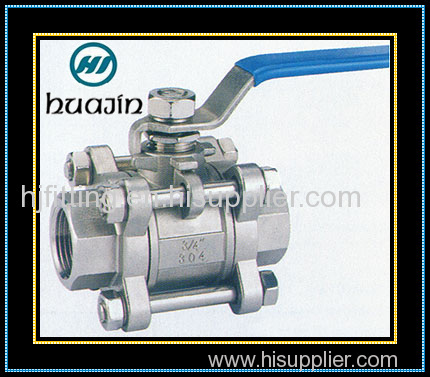 Stainless Steel 3pc Ball Valve Factory , Good Quality