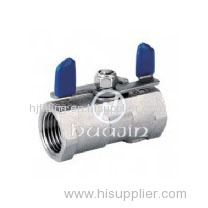Stainless Steel 1pc Butterfly Handle Ball Valve Factory , Good Quality