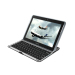 aluminium alloy bluetooth keyboard for samsung note 10.1