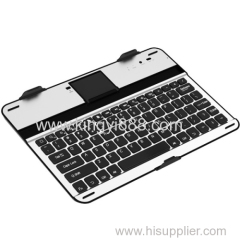 Aluminium Bluetooth Keyboard Case for Samsung galaxy note 10.1 N8000