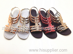 2014 color pvc soft ladies newest sandals with slippers