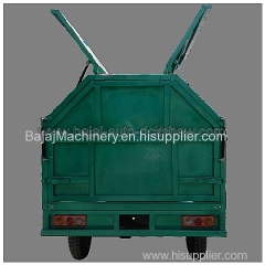 Bajaj Auto Rickshaw garbage dumper 3 wheelers motor tricycle BA200ZH-G