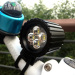 bright high power LED bicycle headlamp helmet light