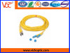 SC-FC PC singlemode optical fiber patch cord