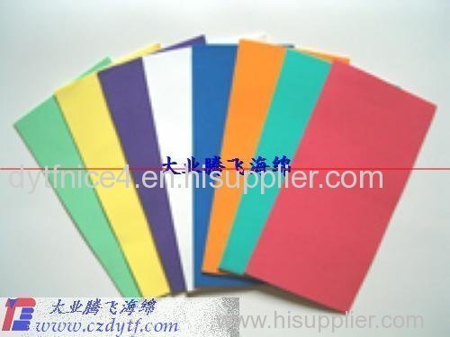 Rubber packing sponge foam