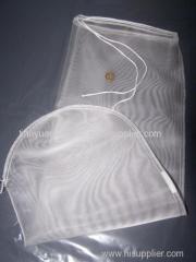 Polyester/Nylon Mesh drawstring filter bag