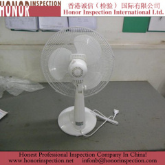 High Quality Pre Shipment Inspection Services for Desk Fan