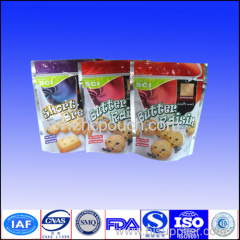 polypropylene stand up bag for food