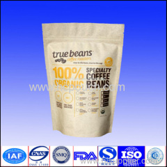 100g stand up food bag with tear notch or zipper