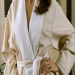 suede hotel microfiber bathrobe