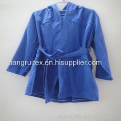 microfiber suede bath robe ( microfiber spa robe / bathrobe)