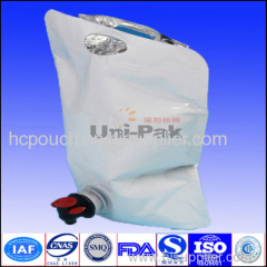 liquid package bag with spout