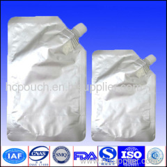 spout plastic bag for food