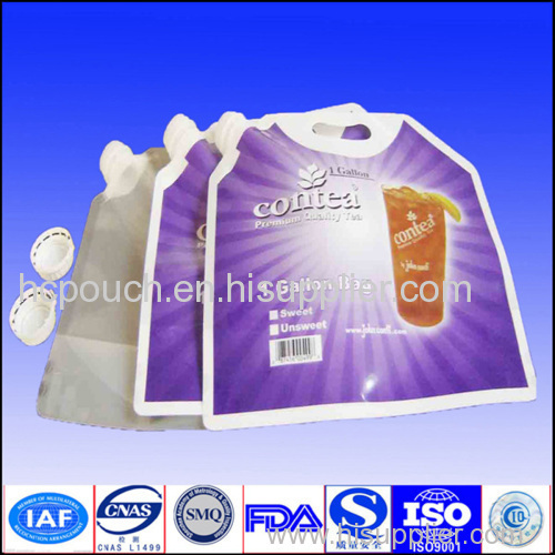 liquid spout bag packaging