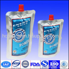 spout bag aluminium foil package