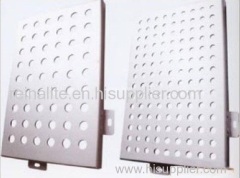 building material constructive metal panel punched aluminum panel