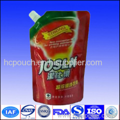 juice drink spout pouch bag