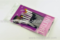 Promotional 7pcs makep brush set with PVC bag