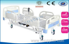 3 Function Handicapped Medical Beds , Folding Patient Beds Hospital Furniture