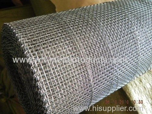 galvanized wire screen square opening