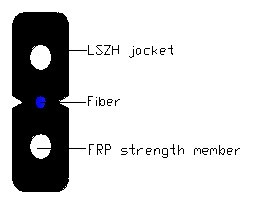 GJXFH-2 Optical fiber Cable