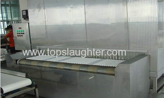 Refrigeration Equipment Tunnel Freezer 1000 kg Per Hour