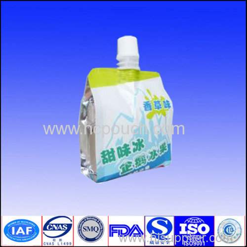 250ml Liquid Aluminum Foil Bag With Spout