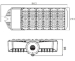 IP65,CREE LED, Meanwell Power supply, 180W LED street light , LED high way light