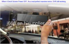 Car Rearview Mirror DVR Camera record