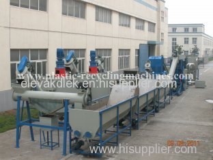 Waste PP PE film, sheet, plate washing line Plastic Recycling Machines